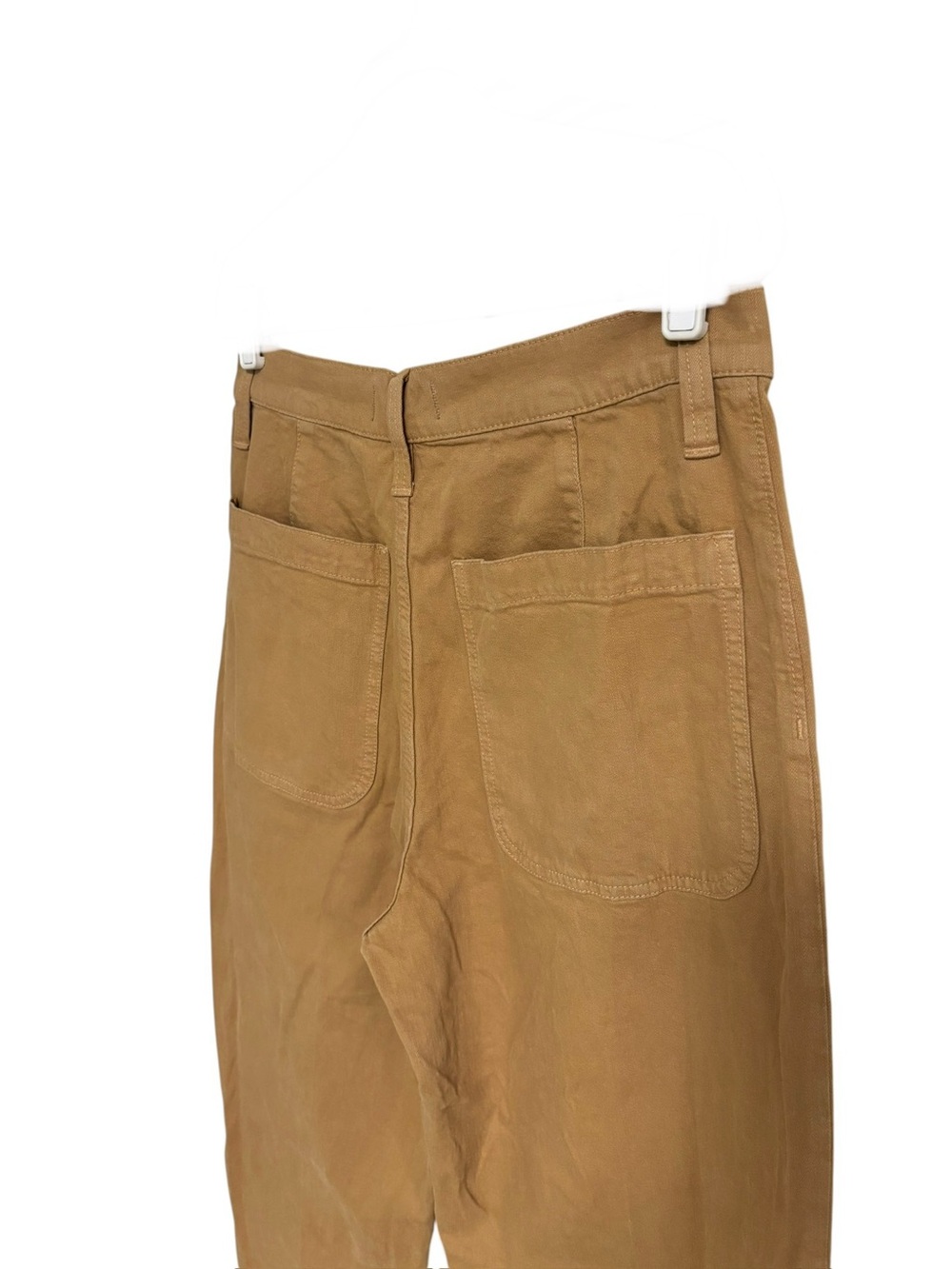 Madewell Emmett 2.0 wide leg crop balloon utility pants patch pockets khaki 30 - Picture 12 of 14